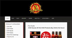 Desktop Screenshot of firefoods.co.uk